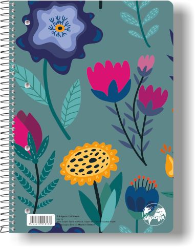 Τετράδια Θεμάτων Globus Floral