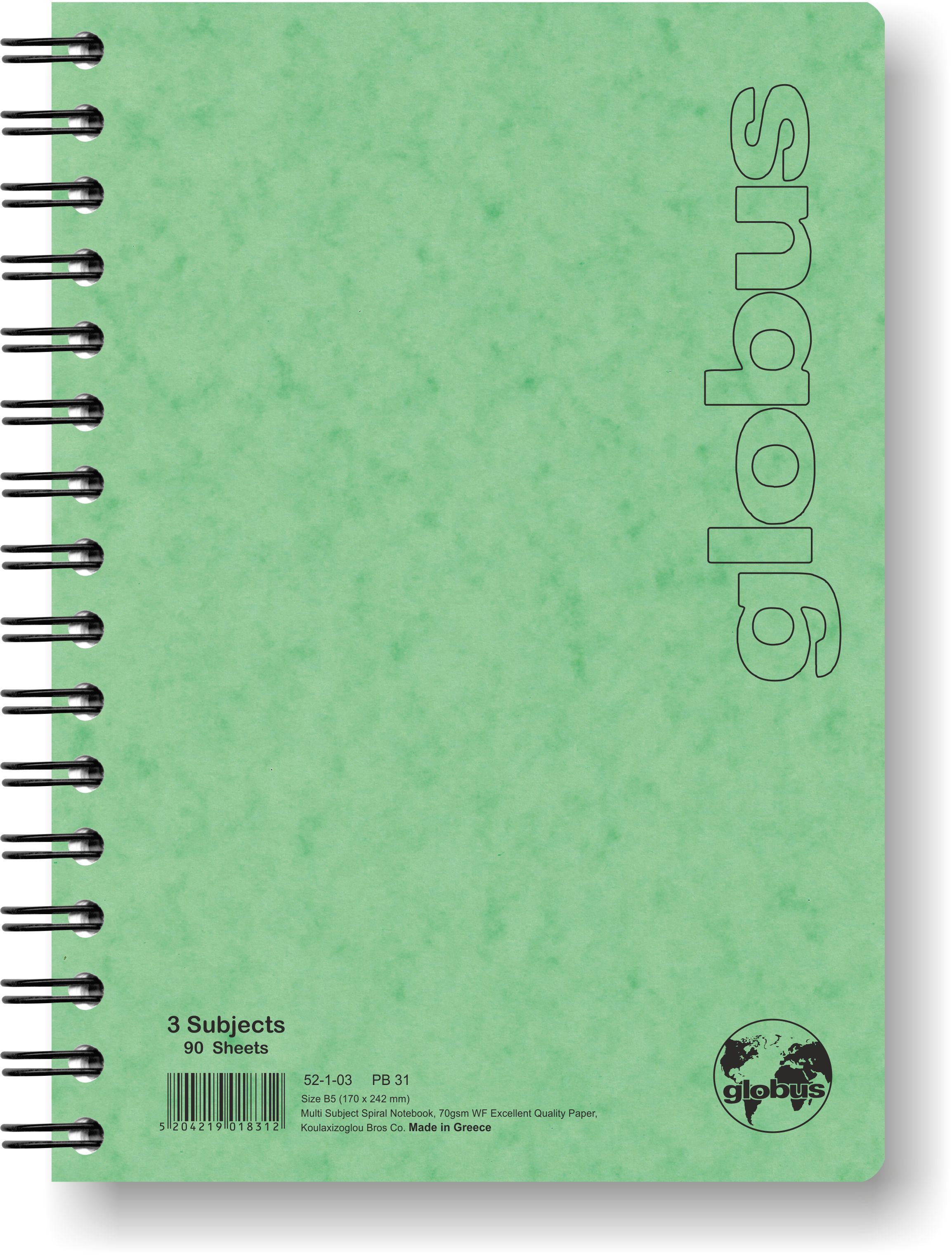 &Tau;&epsilon;&tau;&rho;ά&delta;&iota;&alpha; &Theta;&epsilon;&mu;ά&tau;&omega;&nu; Globus Pressboard
