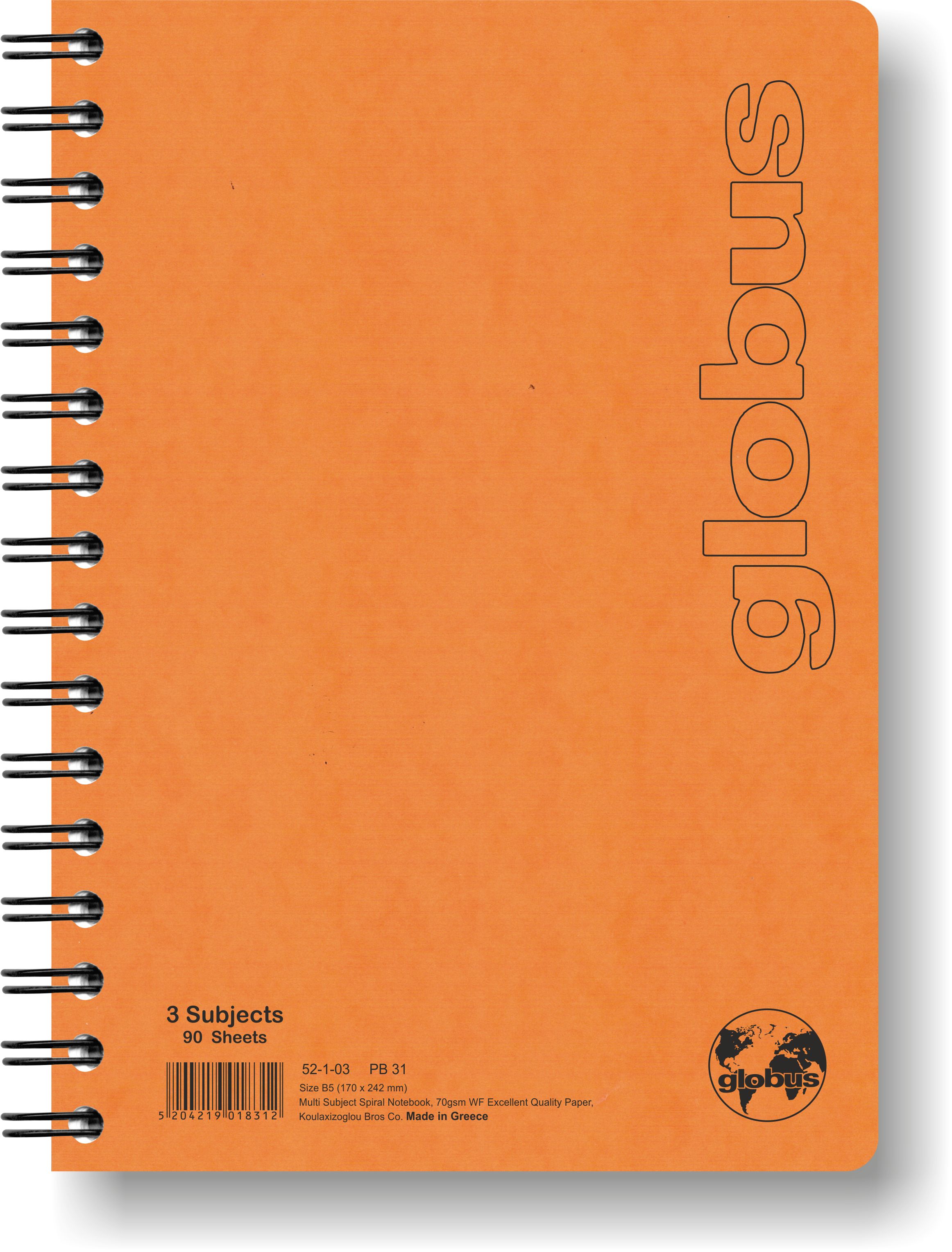 &Tau;&epsilon;&tau;&rho;ά&delta;&iota;&alpha; &Theta;&epsilon;&mu;ά&tau;&omega;&nu; Globus Pressboard